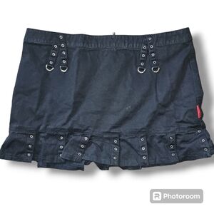 2x TRIPP pleated goth skirt